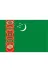 GKBY723 Türkmenistan Gönder Bayrağı 70X105 Cm. 3