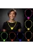 Glow Stick Yıldız Kolye - Glow Kolye - Glow Stick Partisi Yıldız Kolye 6 Adet 1