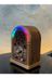 Gold Silver GS-1380 Nostaljik Radyo Bluetooth Usb Tf Destekli Rgb Işıklı Şarjlı Retro Radyo 2