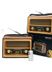 GOLON Rx-Bt88Sq Bluetooth-Usb-Sd-Fm Şarjlı/ Ledli Nostaljik Radyo 2