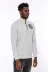 Gri Fermuarlı Baskılı Sweatshirt - Wessi 3