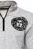 Gri Fermuarlı Baskılı Sweatshirt - Wessi 4