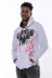 Gri Kaplan Baskılı Kapşonlu Sweatshirt | Wessi 4