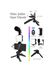 Gunkes AY49AY49 Bluetooth Kumandalı Tripod Telefon Tutuculu Mikrafonlu Telefon, Kamera Ve Lamba Tripodu Ay49 1