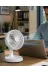 Hafk HFK-MMEYTDUCZZZSF7733VANTLATR-3 Mey İthalat® Kompakt Mini Fan Otomatik Salınımlı Sessiz Masaüstü Vantilatör 1