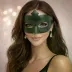 Haki Yeşil Gizemli Masquerade Maskesi 1