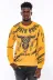 Hardal Baskılı Taşlı Bisiklet Yaka Sweatshirt - Wessi 1