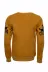 Hardal Taşlı Baskılı Bsiklet Yaka Sweatshirt - Wessi 3