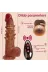 Hareketli Tırtıklı Realistik Dildo 22 Cm 3