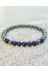 Haremi PRA-8885560-965925 Lapis - Hematit Doğal Taş Bileklik 6 Mm 1