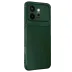 Huawei Honor 600 Auto Focus Karbon Kapak - Koyu Yeşil 2