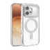 Huawei Honor 600 Joke Simli Magneticsafe Kılıf - Gümüş 1