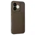 Huawei Honor 600 Lite Auto Focus Karbon Kapak - Kahverengi 1