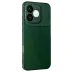 Huawei Honor 600 Lite Auto Focus Karbon Kapak - Koyu Yeşil 1