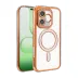 Huawei Honor 600 Lite Joke Simli Magneticsafe Kılıf - Turuncu 1