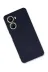 Huawei Nova 10 SE Kılıf First Silikon - Lacivert 4
