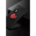 Huawei P40 Kılıf Range Yüzüklü Silikon - Siyah-kırmızı 3
