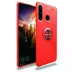 Huawei Y6p Kılıf Range Yüzüklü Silikon - Kırmızı 1