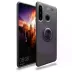 Huawei Y6p Kılıf Range Yüzüklü Silikon - Siyah 1