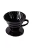 HubbyChef 20KHVFNC001 V60 02 Seramik Kahve Demleme Ekipmanı (Siyah) 2