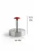 HubbyChef PK KÖFTE 14cm Hamburger Köftesi Kalıbı Hamburger Şekillendirici 14Cm 4