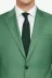 İki Parça Slim Fit Tek Düğmeli Yeşil Erkek Takım Elbise - Wessi 2