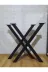 İlgi Trafik Ayarlanabilir Pabuçlu Pingolu X Metal Masa Ayağı 2 Adet En 60Cm Boy 72Cm 50X50 Profil Abronya 1