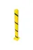 İlgi Trafik SB-052-3-SIYAH Kamyon Bariyer Metal Kaldırım Park Demiri Otopark Sabit Park Bariyeri 114Mm 100 Cm 3Mm Siyah 2
