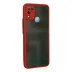 İnfinix Hot 10 Play Kılıf Montreal Silikon Kapak - Kırmızı 2