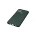 İnfinix Hot 10 Play Kılıf Nano içi Kadife Silikon - Koyu Yeşil 4