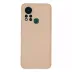 İnfinix Hot 11s Kılıf Nano içi Kadife Silikon - Pudra 1
