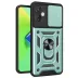 İnfinix Hot 30 4g Kılıf Pars Lens Yüzüklü Silikon - Yeşil 1