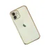 iPhone 11 Kılıf Razer Lensli Silikon - Gold 2