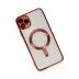 iPhone 11 Pro Max Kılıf Kross Magneticsafe Kapak - Kırmızı 3