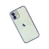iPhone 12 Kılıf Razer Lensli Silikon - Mor 3