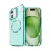 İphone 12 Live Diamond Magsafe Kapak - Yeşil 1