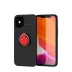 İphone 12 Mini Kılıf Range Yüzüklü Silikon - Siyah-kırmızı 1