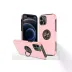 iPhone 12 Pro Kılıf Elit Yüzüklü Kapak - Pembe 1