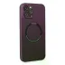 iPhone 12 Pro Kılıf Jack Magneticsafe Lens Silikon - Mürdüm 2
