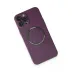 iPhone 12 Pro Kılıf Jack Magneticsafe Lens Silikon - Mürdüm 3