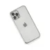iPhone 12 Pro Kılıf Razer Lensli Silikon - Gümüş 2