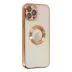 İphone 12 Pro Kılıf Slot Silikon - Rose Gold 2