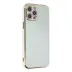 iPhone 12 Pro Kılıf Volet Silikon - Açık Yeşil 1