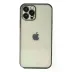 iPhone 12 Pro Max Kılıf Razer Lensli Silikon - Siyah 1