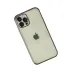 iPhone 12 Pro Max Kılıf Razer Lensli Silikon - Siyah 2