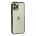iPhone 12 Pro Max Kılıf Razer Lensli Silikon - Siyah 3