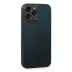İphone 13 Pro Kılıf Coco Deri Silikon Kapak - Mavi 3