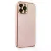 İphone 13 Pro Kılıf Coco Karbon Silikon - Pembe 2