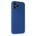 İphone 13 Pro Kılıf Nano İçi Kadife Silikon - Lacivert 2