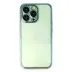 İphone 13 Pro Kılıf Razer Lensli Silikon - Açık Mavi 1